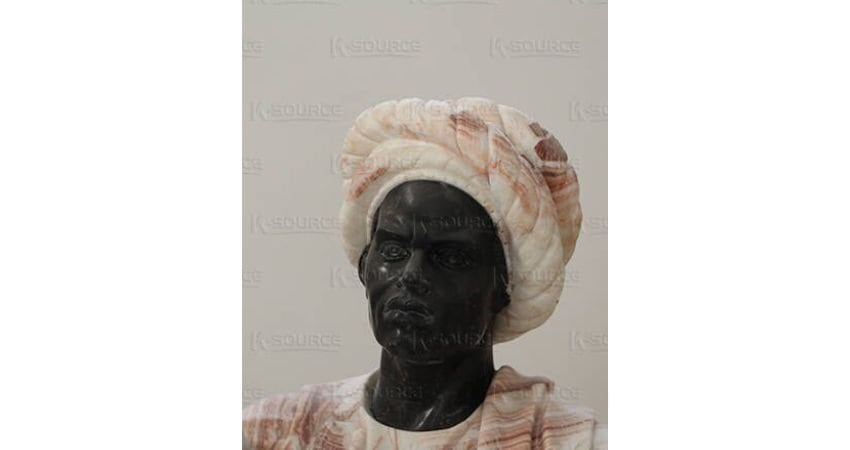 African woman bust