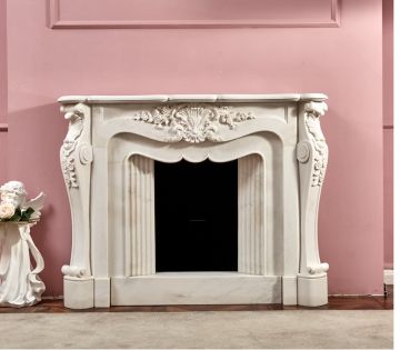 French Country Fireplace