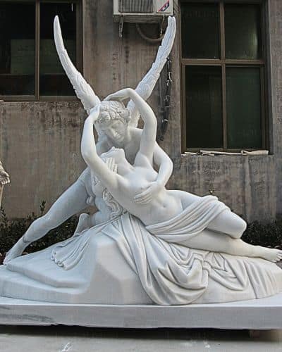 Cupid and Psyche Staue