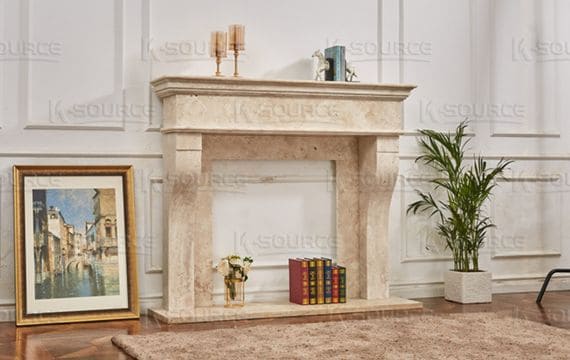 Marseilles fireplace