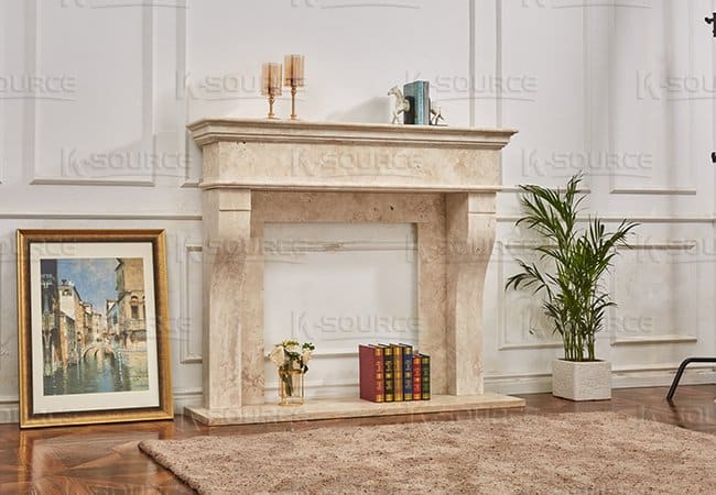 Marseilles fireplace