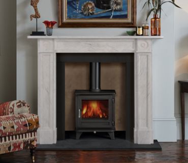 White Victorian Marble Fireplace mantel