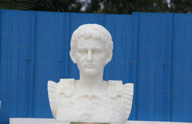 Augustus figures carved in stone