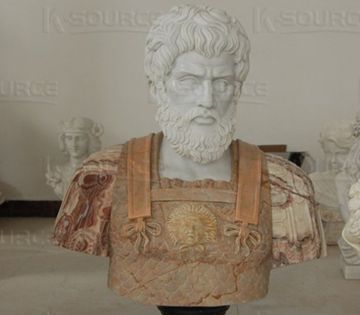 A statue of color emperor septimus severusintage