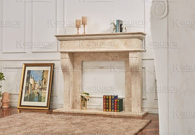 italian style fireplace