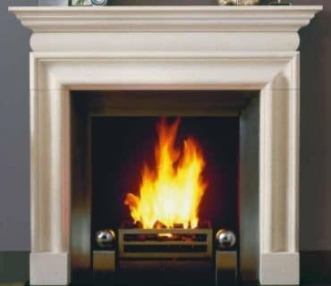 modern Victorian fireplace