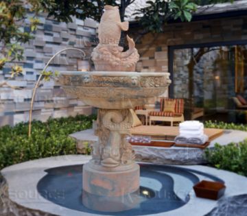 Fish Statue Fountain