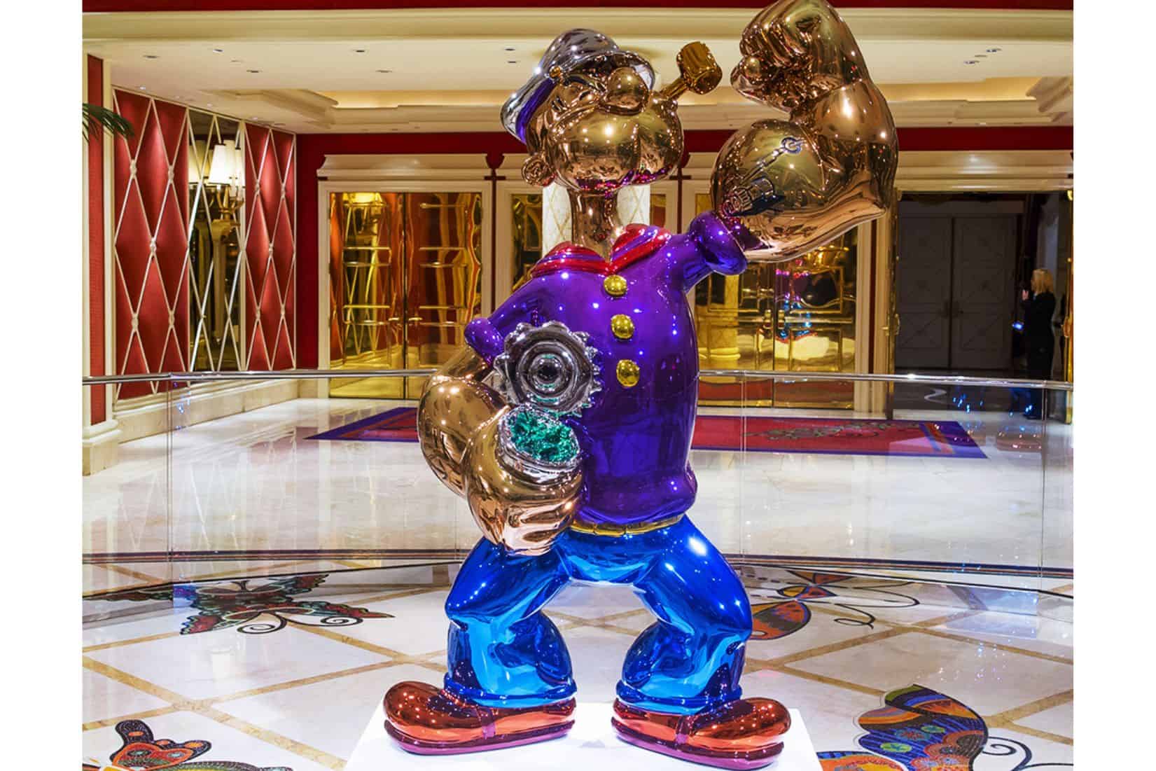 Jeff Koons Popeye Sculpture
