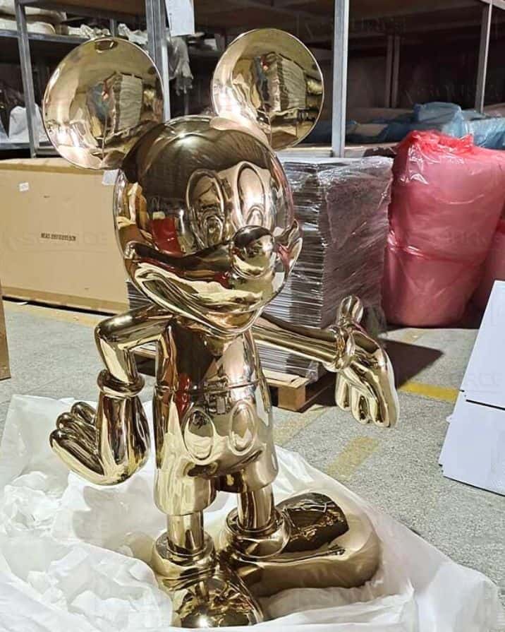 Mickey Mouse Sculpture