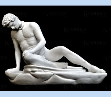 The Dying Gaul is an ancient Roman marble statue now in the Capitoline Museums in Rome.