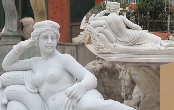 Experienced sculptors of k-source is fully display the female characteristics of Sleeping Beauty.