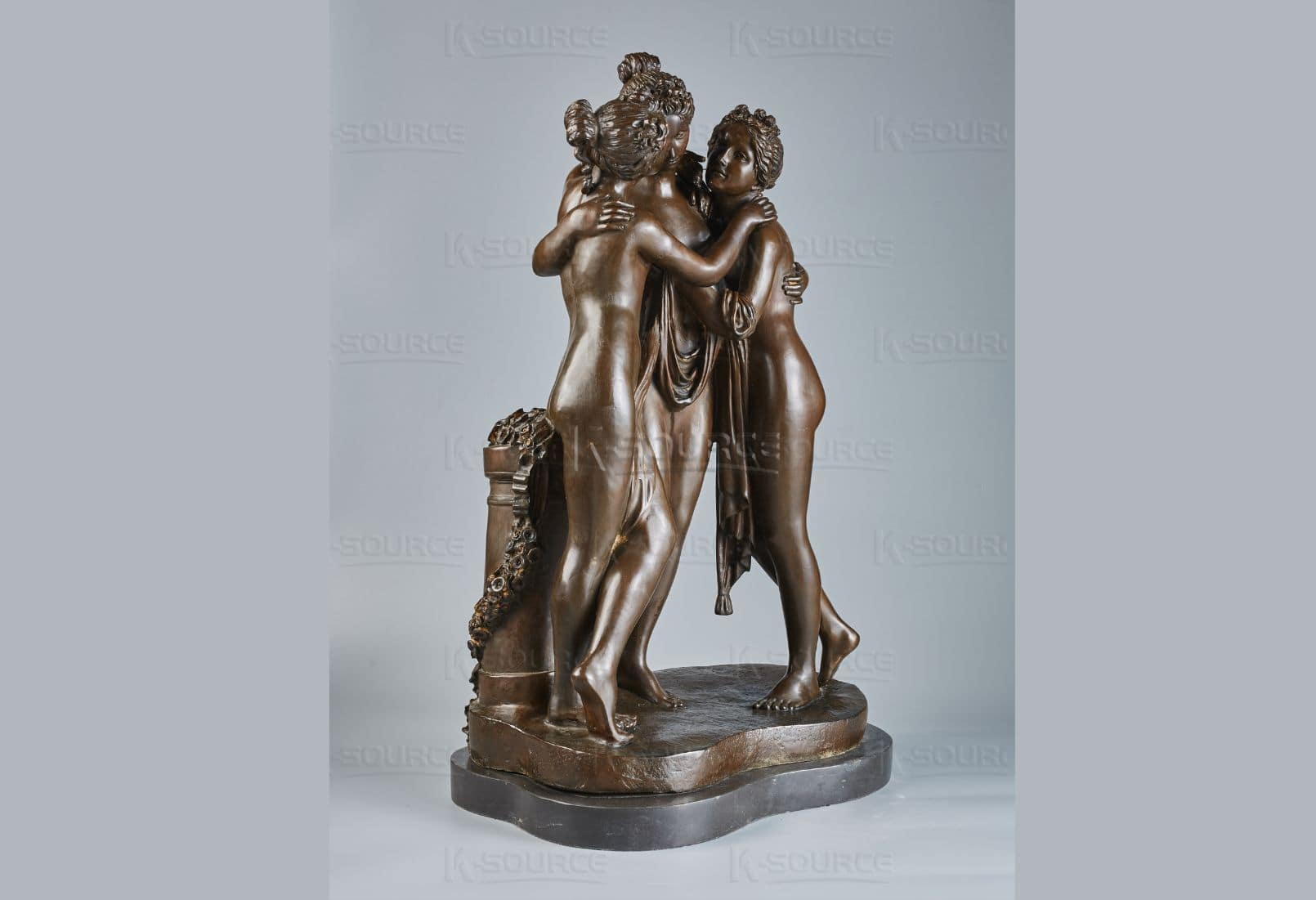 Art Bronze Sculpture-The Three Graces