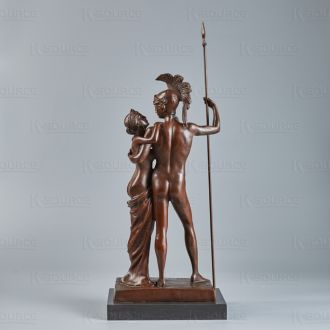 Ares and Aphrodite Bronze Sculpture