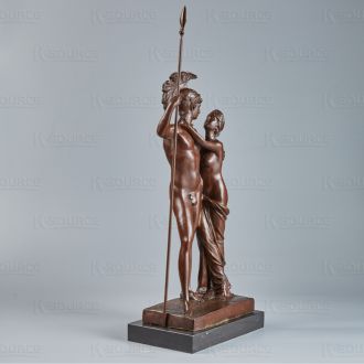 Ares and Aphrodite Bronze Sculpture