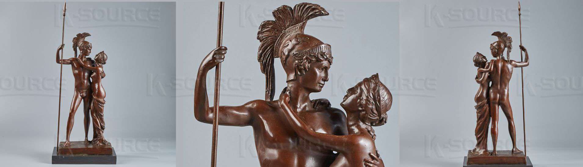 Bronze Ares Sculpture