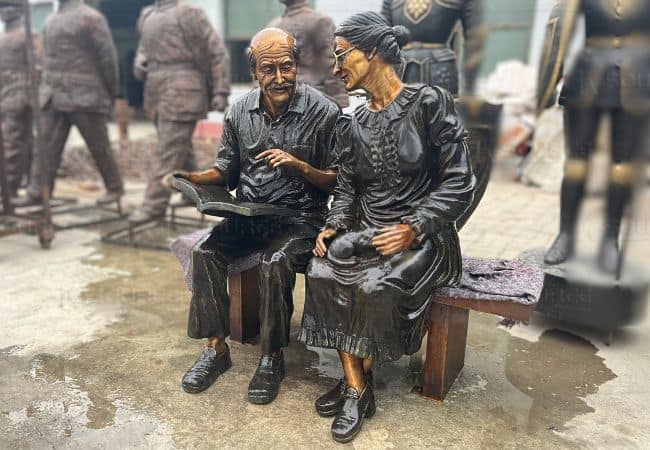 Bronze Garden Sculpture