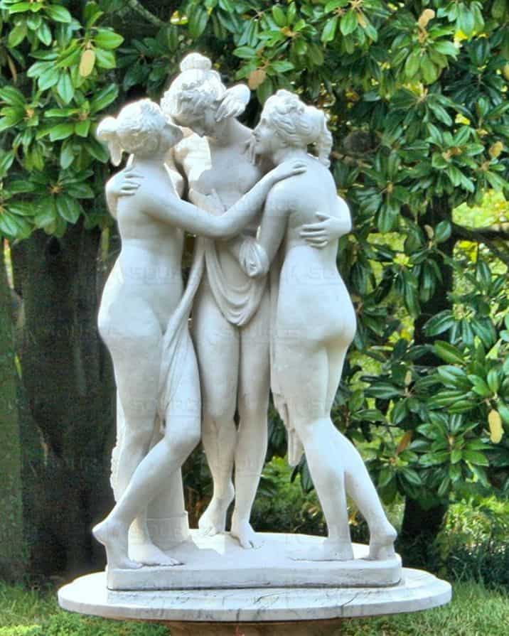 Marble The Three Graces Statue