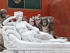 Sleeping Beauty Marble Sculpture