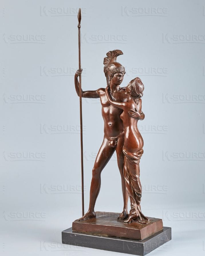 Ares and Aphrodite Bronze Sculpture