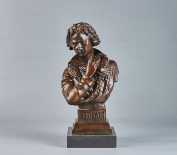 Beethoven Bust Bronze