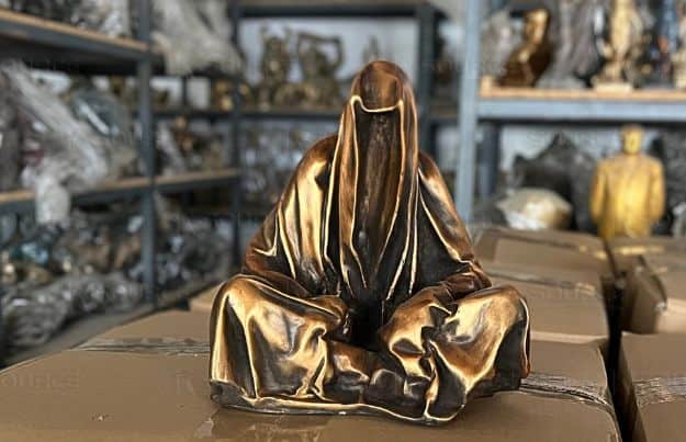 Bronze Guardians of Time Sculpture