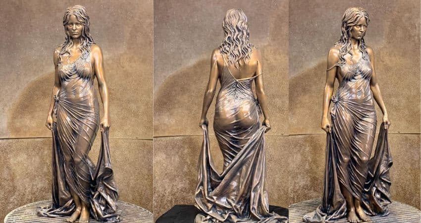 Bronze Statue Bathsheba