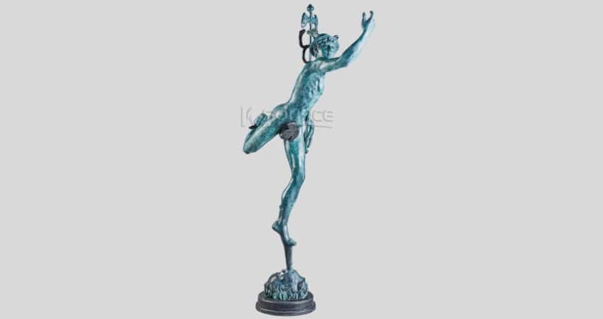 Mercury Bronze Statue