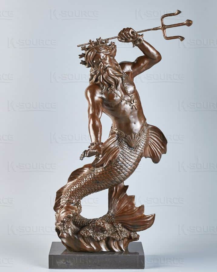 Poseidon Bronze Sculpture