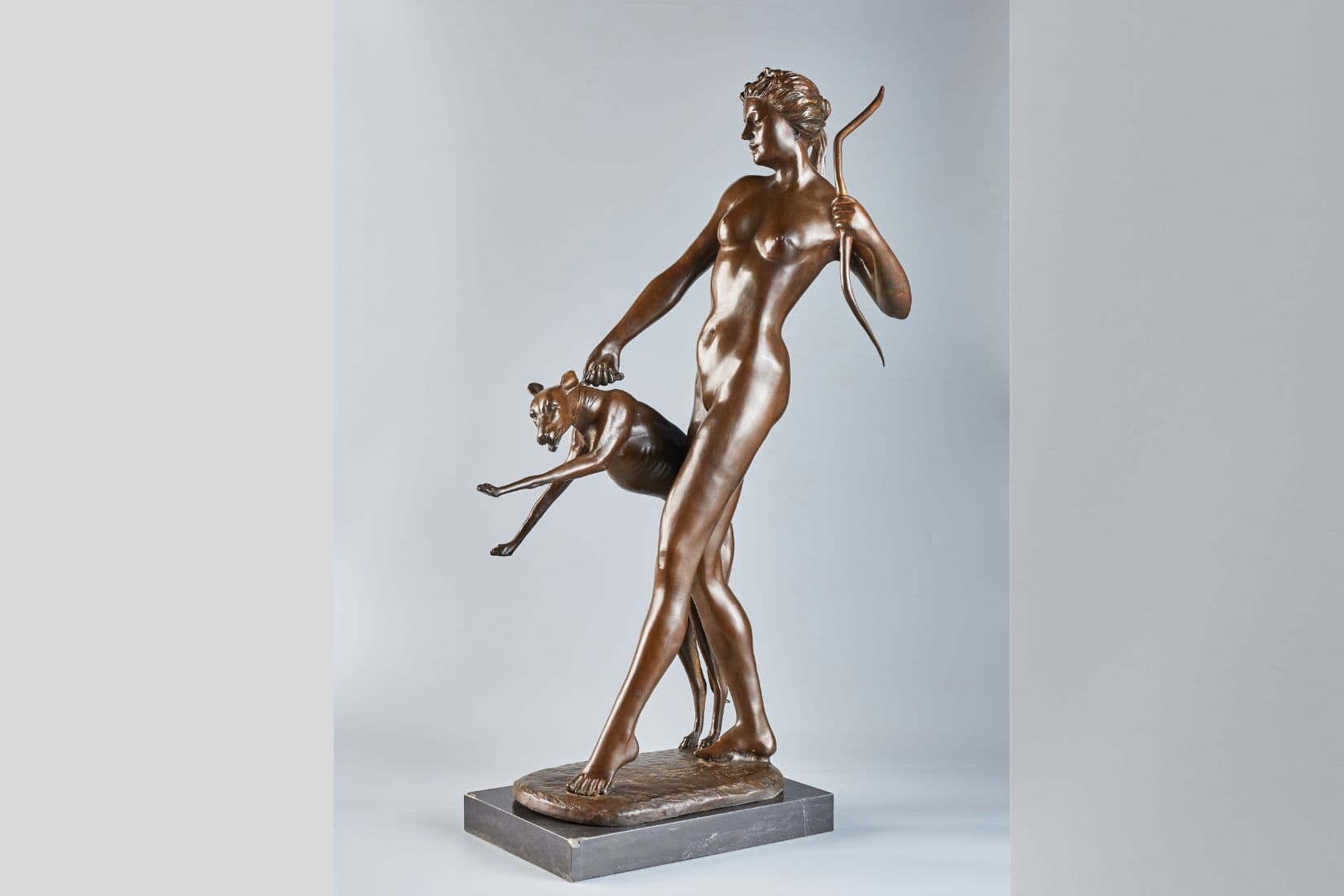 Bronze Diana The Huntress Sculpture