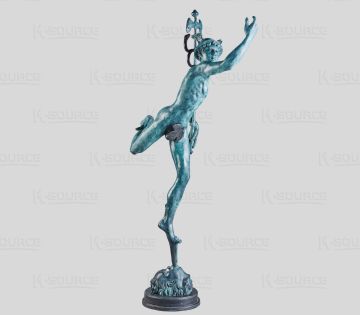 Mercury Bronze Statue