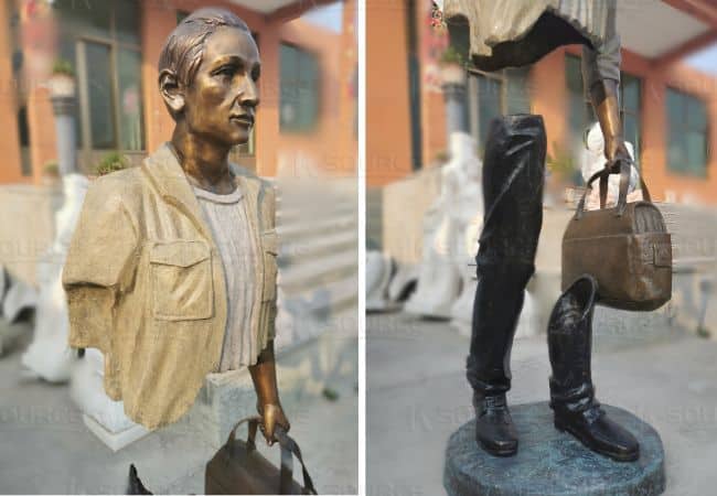 The Traveler Bronze Statue