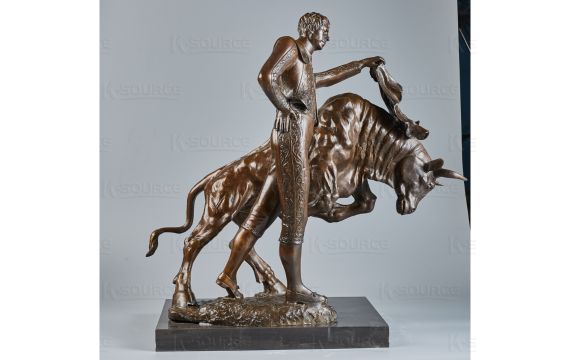 Bullfighter Bronze Statue