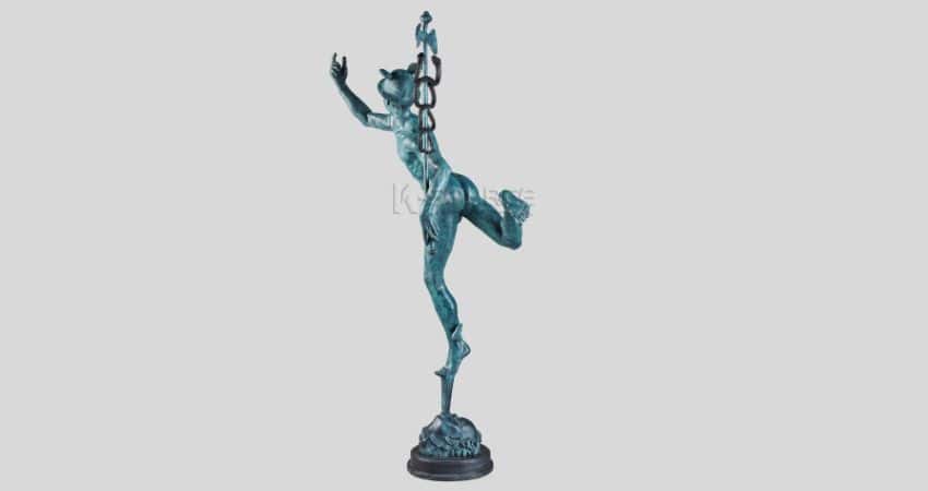Giambologna Mercury Bronze Statue