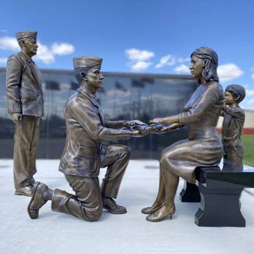 Veterans Memorial Statue