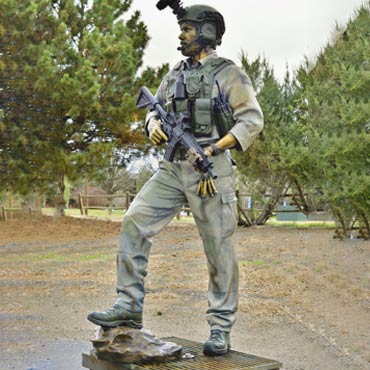 Special Forces Memorial Statue